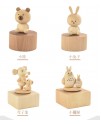 木制 動物款 旋轉音樂盒 MUSIC BOX (單個)